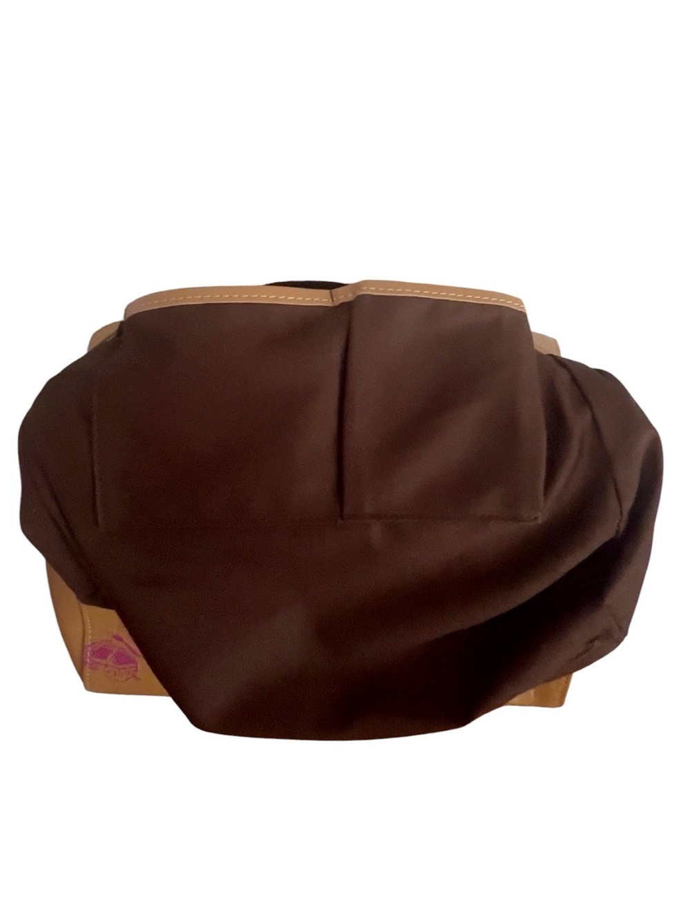 ArtsEye Genuine Leather Boston Bag in "Butterfly Apricot" Artsy Boho Festival - Picture 10 of 11